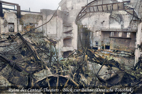 Ruine Central-Theater 1946