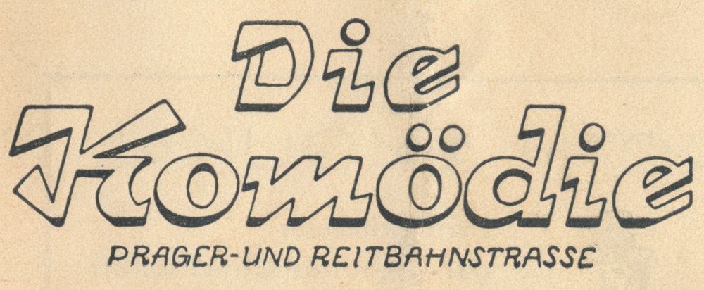 Komödie-Logo 1931