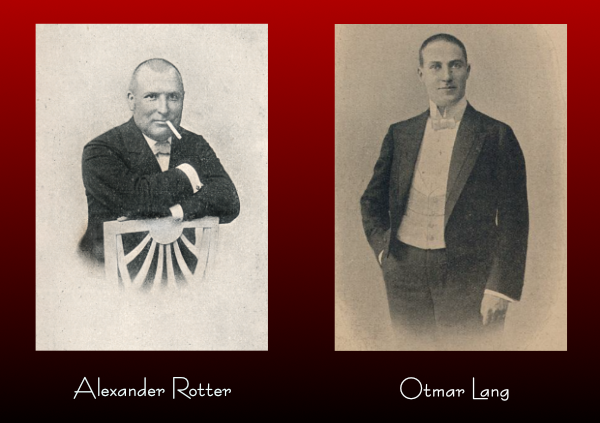 Alexander Rotter und Otmar Lang
