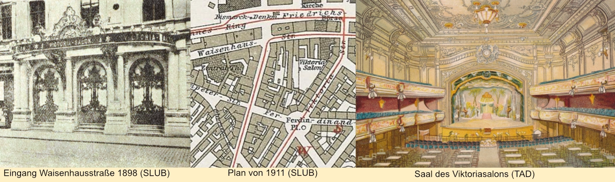 Bilder und Karte Viktoria-Salon