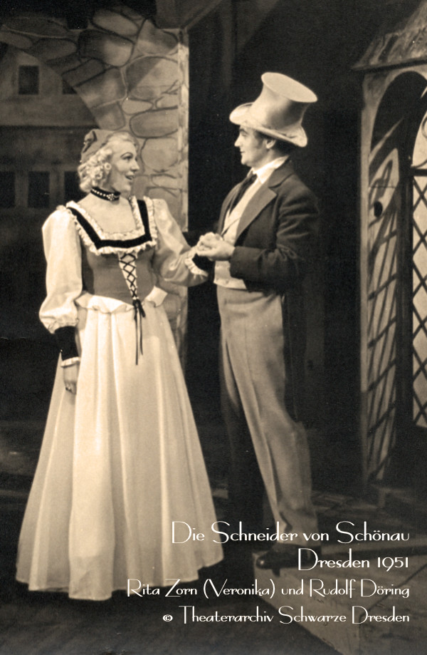 Rita Zorn als Veronika in Die Schneider von Schönau 1951
